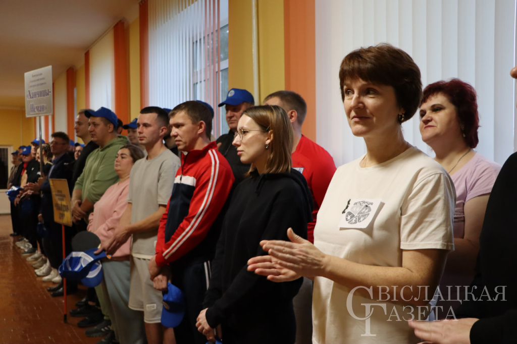 Первая районная отраслевая спартакиада среди работников АПК прошла в Свислочи