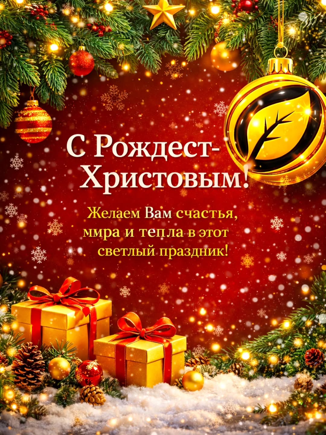 C Рождеством Христовым!