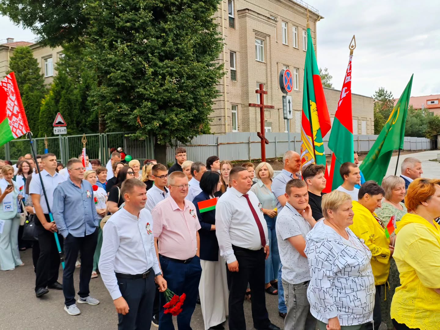 Торжественный митинг, приуроченный ко Дню Независимости и 82-й годовщине освобождения Беларуси от немецко-фашистских захватчиков